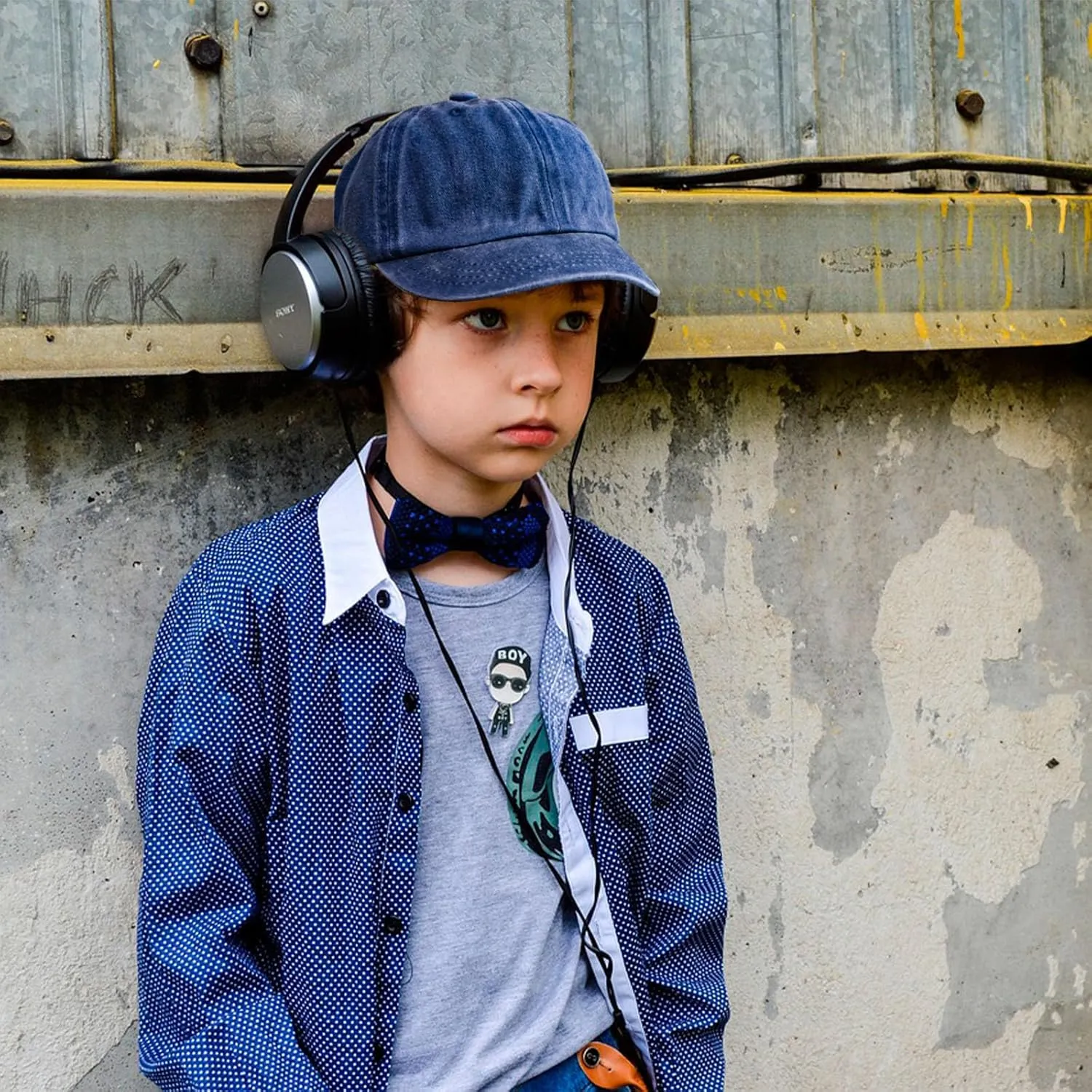 4-Piece Toddler Baseball Cap Set - Washed Cotton, Adjustable Caps for Boys & Girls