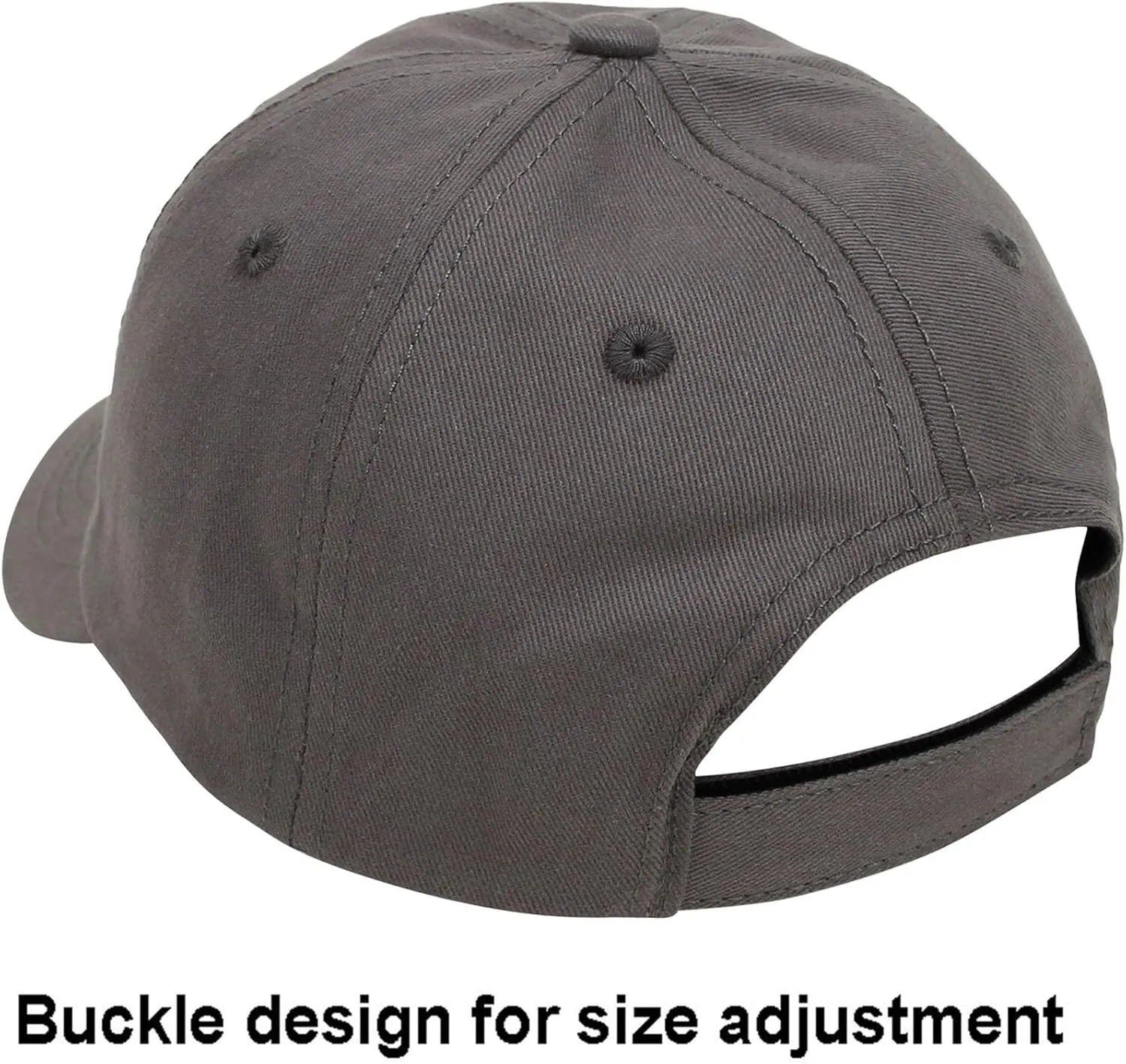 4-Piece Toddler Baseball Cap Set - Washed Cotton, Adjustable Caps for Boys & Girls
