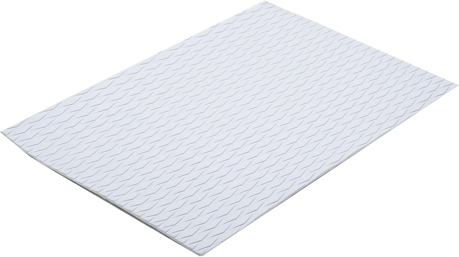Abahub Non-Slip Traction Pad 1/2 Pieces Deck Grip Mat 30in x 20in Trimmable EVA Sheet 3M Adhesive for Boat Kayak Skimboard Surfboard SUP Black/Gray/White/Green/Navy Blue/Orange