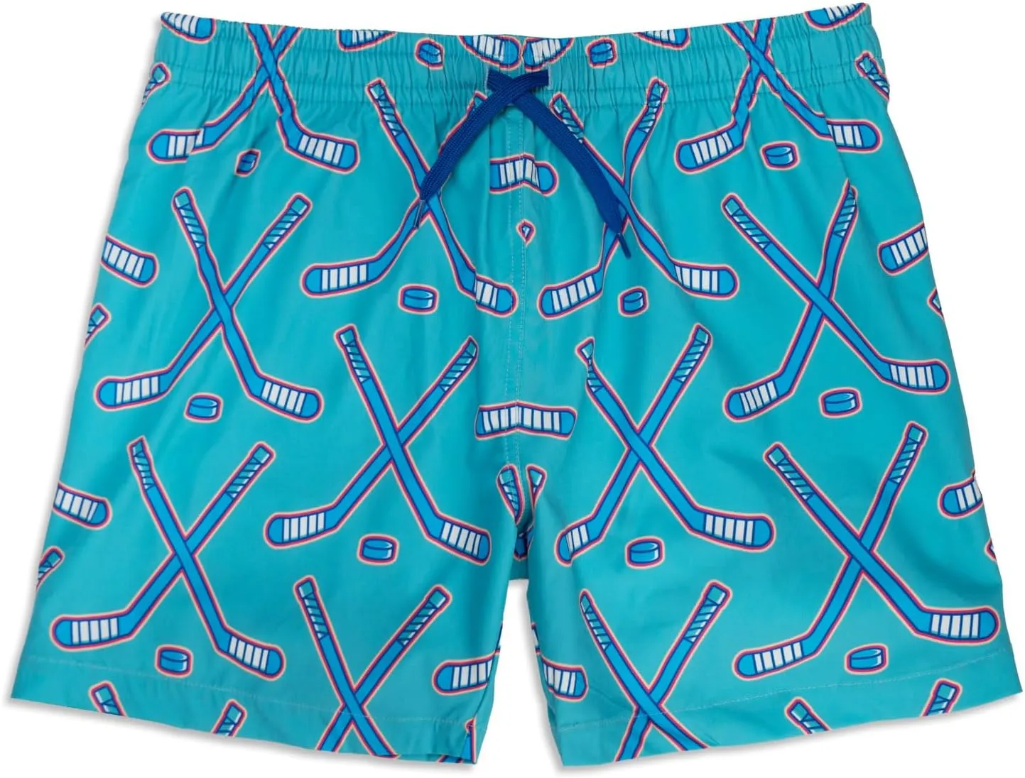 ChalkTalkSPORTS HydroActive Hockey Shorts - Athletic & Swim Trunks - Compression Liner - Hockey Crosscheck - Youth & Adult