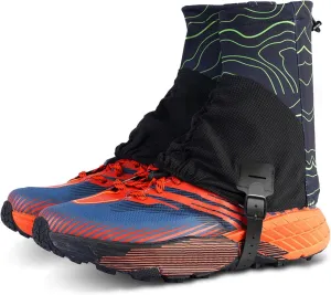 Hiking Gaiters for Woman, Running Shoe Gaiters, Trail Running Gaiters Sandproof, Hiking Gaiters, Ankle Gaiters for Hiking, Snow, Trail Running, Hunting, Skiing, Mountain Climbing