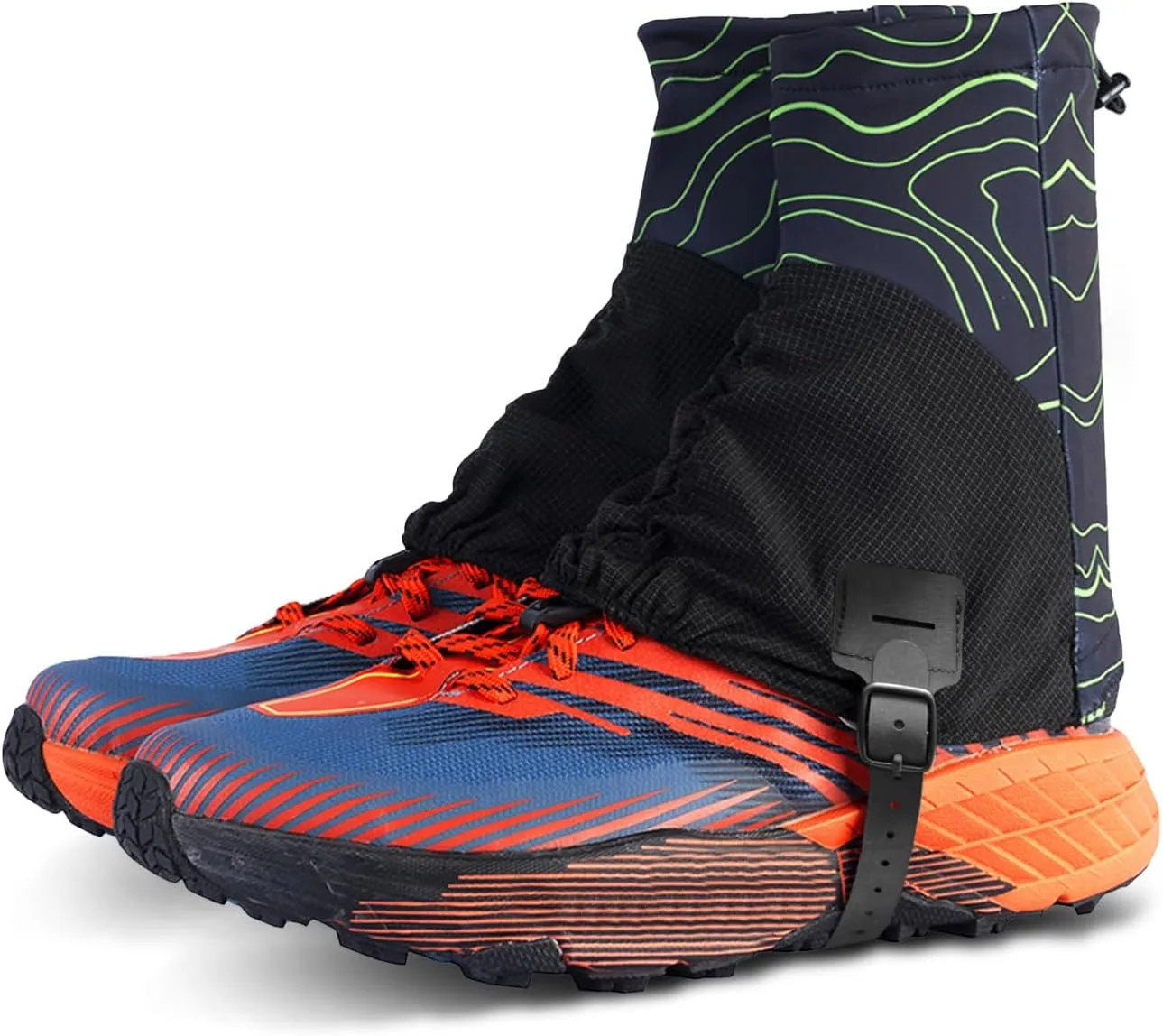 Hiking Gaiters for Woman, Running Shoe Gaiters, Trail Running Gaiters Sandproof, Hiking Gaiters, Ankle Gaiters for Hiking, Snow, Trail Running, Hunting, Skiing, Mountain Climbing