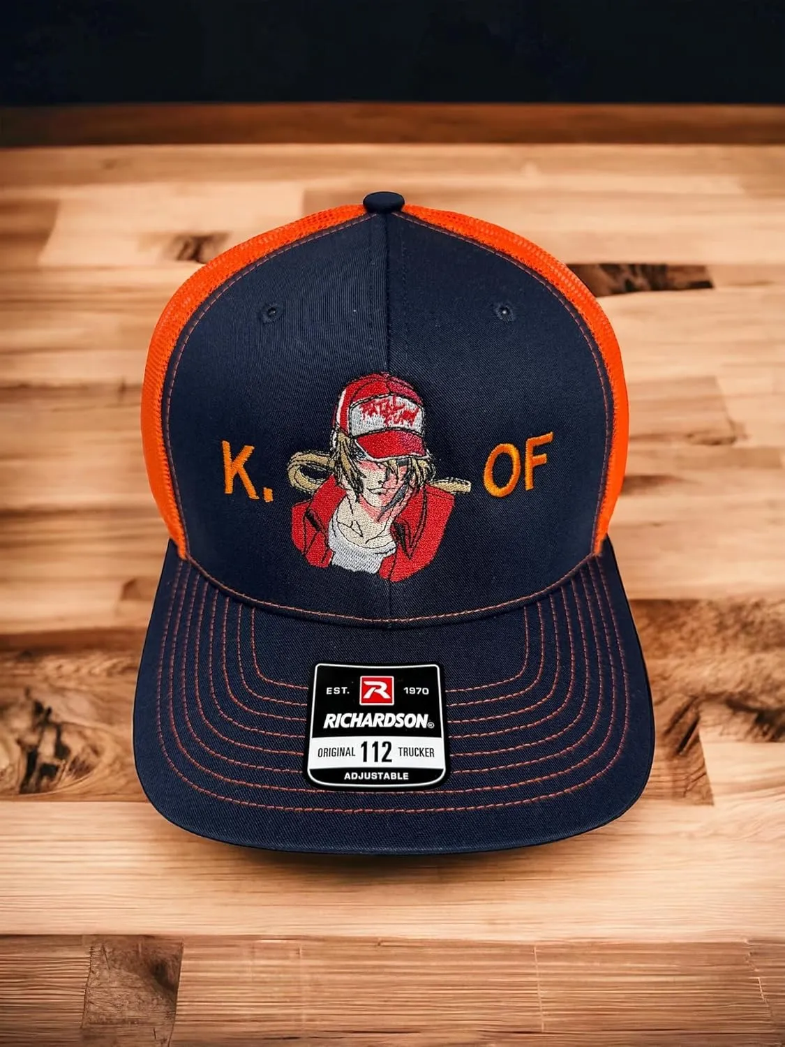 INK STITCH Richardson 112 Custom Embroidery Add Logo Texts Trucker Caps