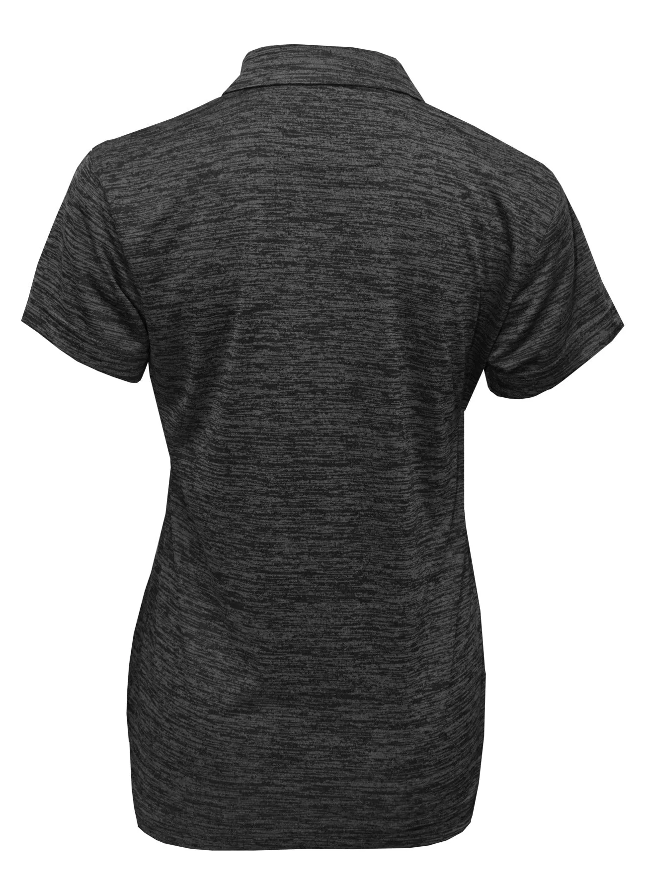 Ladies Heathered Performance Polo