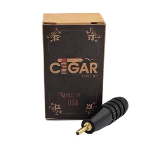 Lighter Bleed Tool  Black - Aluminum Body with Brass Tip for Air Removal in Butane Torch Lighters  Compact - Made in the USA  Durable and Easy to Use