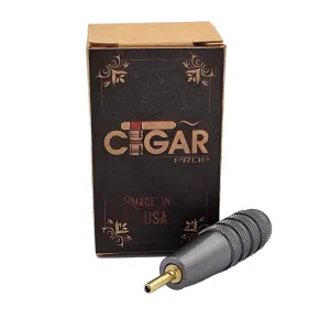 Lighter Bleed Tool Gun Metal Grey- Aluminum Body with Brass Tip for Air Removal in Butane Torch Lighters  Made in the USA  Durable and Easy to Use