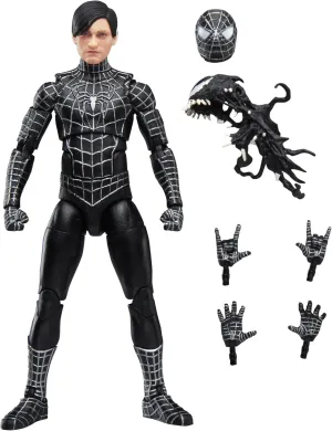 Marvel Legends Series Spider-Man, Spider-Man 3 Collectible 6 Inch Action Figure with Symbiote Accessories