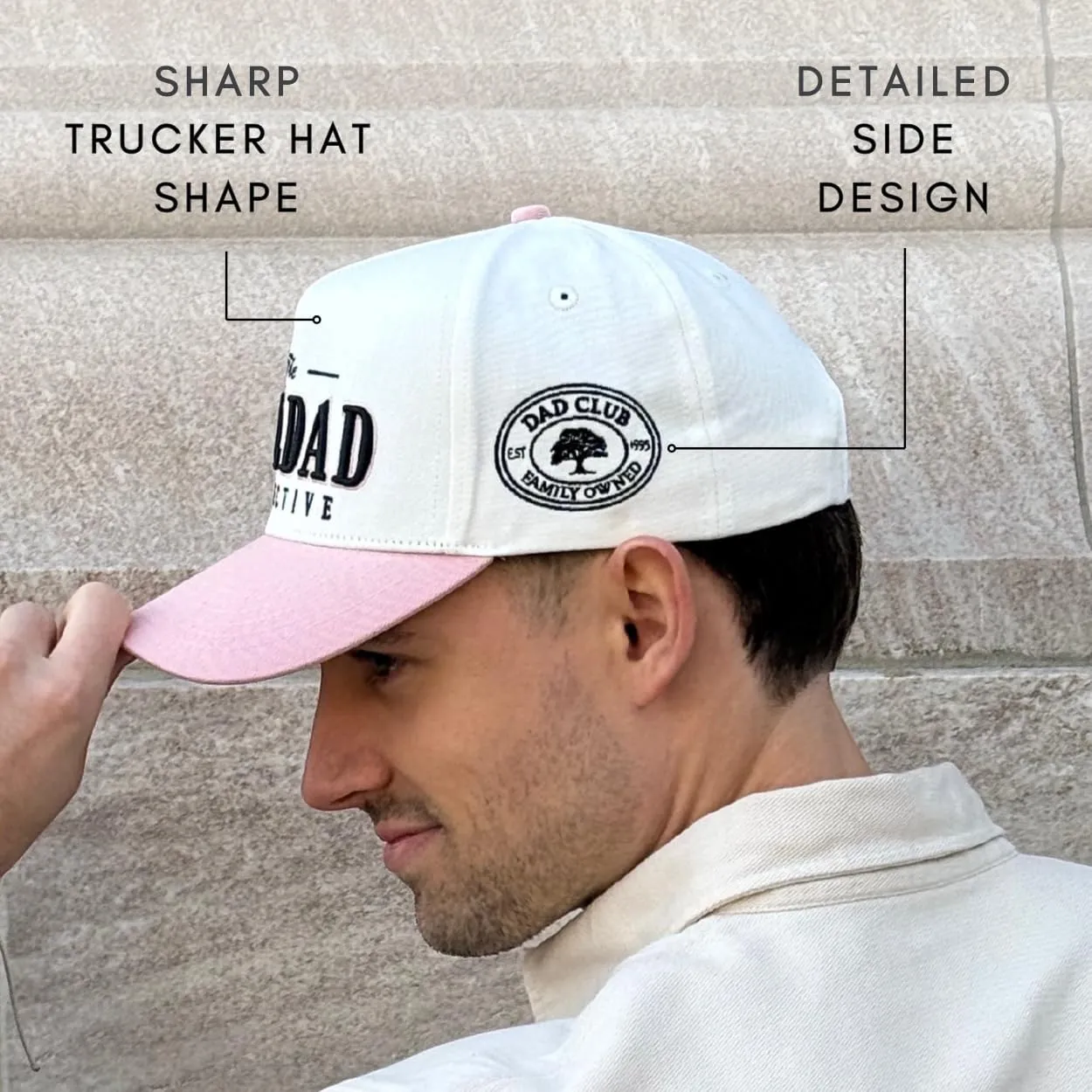 Vintage Mom & Dad Trucker Hats | Men & Women | Kids Grandpa Boy Mom Girl Dad Hats | Country Western | Cotton | Snapback