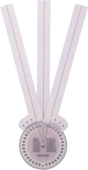 Weems & Plath Marine Navigation 3-Arm Protractor